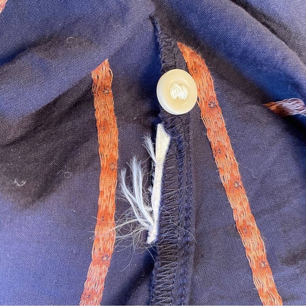Madewell Navy Hilltop Shirt - Picture 8 of 8